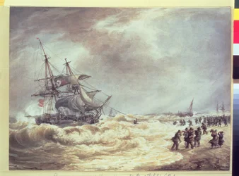Rettung einer Besatzung in Gorleston